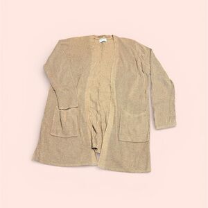 Old Navy Tan Open Front Knit Cardigan Size XL